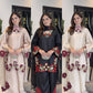 Champagne Applique Kurta Set