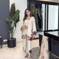 Champagne Applique Kurta Set