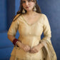 Champagne Beaded Silk Lehenga