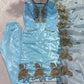 Champagne Organza Silk Embroidered Kurta Pant Dupatta Set for Festive and Elegant Occasions