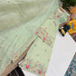Chanderi Floral Medallion Sharara