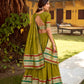 Chanderi Zari Weaving Lehenga Choli Set