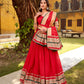Chanderi Zari Weaving Lehenga Choli Set