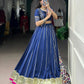 Chanderi Zari Weaving Lehenga Set