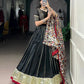 Chanderi Zari Weaving Lehenga Set