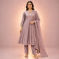 Dusty Mauve Keyhole Kurta Set