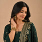 Emerald Sequin Thread Kurta Set