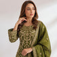 Embroidered GMY Silk Sharara Palazzo Set with Dupatta