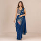 Mandala Sequin Drape Saree Set