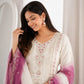 Ombre Sequin Scalloped Suit