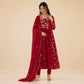 Floral Vine Chanderi Suit
