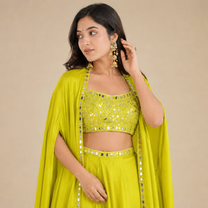Neon Green Mirror Co-ord Set