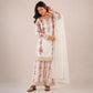 Sequin Embroidered Palazzo Suit Set