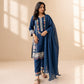 Rayon Satin Threadwork Suit