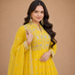 Sequin Embroidered Anarkali Suit