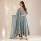 Sequin Crinkle Silk Anarkali