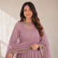 Sequin Crinkle Silk Anarkali