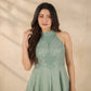Dusty Rose Halter Sharara