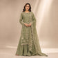 Embroidered Kurta Palazzo Set with Moti Work