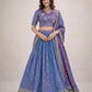 Embroidered Silk Lehenga Choli Set