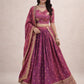 Embroidered Silk Lehenga Choli Set