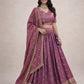 Embroidered Silk Lehenga Choli Set
