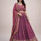 Embroidered Silk Lehenga Choli Set