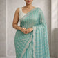 Premium Space Silk Original Beads Handwork Saree