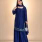 Sapphire Lotus American Silk Farshi Set