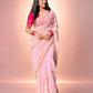 Handworked Gota Patti Georgette Saree with Sequence Lace Border