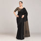 Contrast Cutwork Cotton Saree