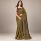 Contrast Cutwork Cotton Saree