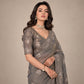 Sequin Bead Floral Saree