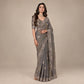 Sequin Bead Floral Saree
