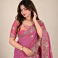 Sequin Bead Floral Saree