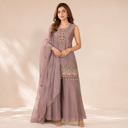Chinon Kutch Embroidered Suit
