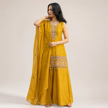 Chinon Kutch Embroidered Suit