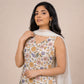 Ivory Floral Embroidered Sharara