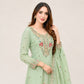 Chanderi Floral Medallion Sharara