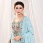 Chanderi Floral Medallion Sharara