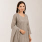 Zazu Silk Kurta Palazzo With Zari Embroidery