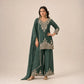 Beautiful Rangoli Crush Zari Embroidery Kurta 3 piece set