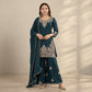 Rangoli Crush Zari Embroidery Kurta Set