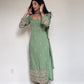 Embroidered Georgette Straight Suit Set
