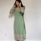 Embroidered Georgette Straight Suit Set