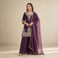 Roman Silk Embroidered Kurta Palazzo Set