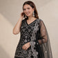 Embroidered Georgette Top Palazzo Set