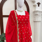 Cherry Buta Flair Anarkali
