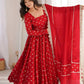 Cherry Buta Flair Anarkali