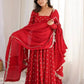 Cherry Buta Flair Anarkali